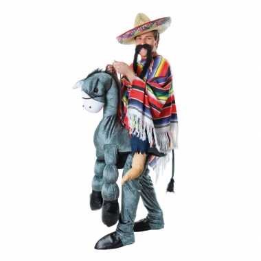Instap carnavalskleding mexicaan op ezel
