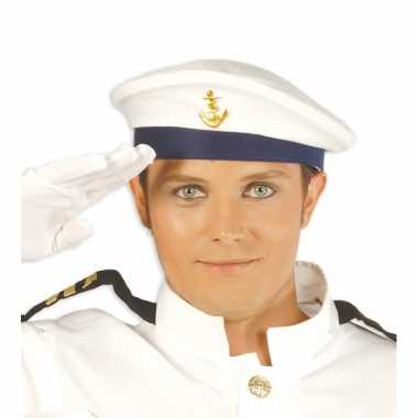 Marinier sailor baret voor volwassenen