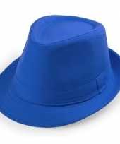 Goedkope blauwe verkleed hoedjes voor volwassenen