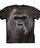 Gorilla t-shirt voor volwassenen