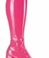 Laarzen roze glimmend dames