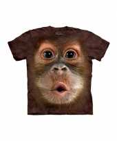 Orang oetan t-shirt voor volwassenen