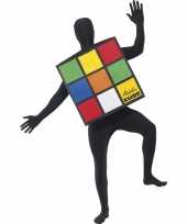 Rubiks kubus carnavalskleding volwassenen