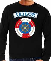 Zeeman sailor verkleed sweater zwart voor heren